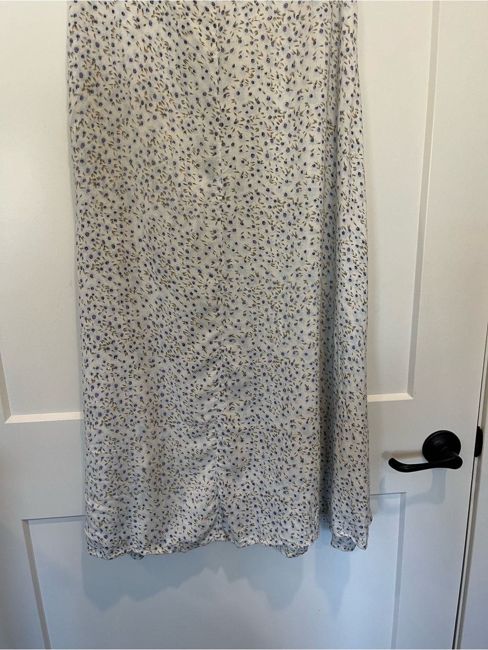 Vtg Honors ditsy floral midi cottagecore flowy coquette spring boho skirt sz M - Picture 10 of 11